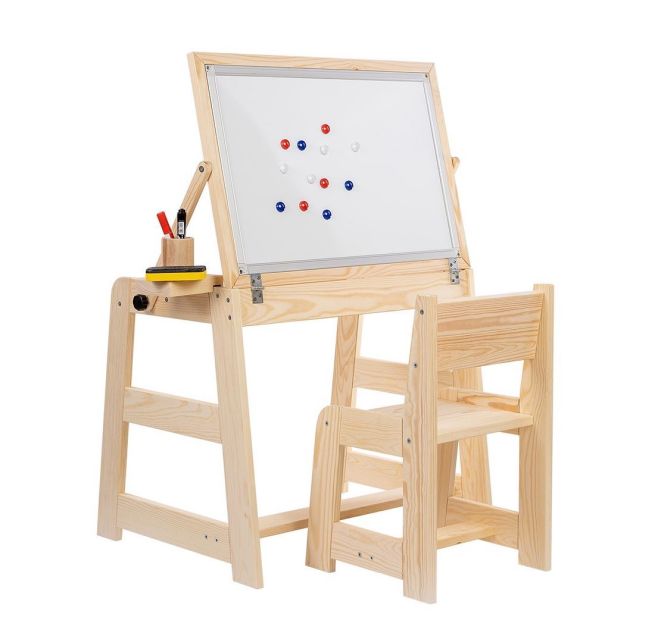 Vážení maminky a tátové 😚 představujeme Vám novinku, kterou budeme mít brzo skladem, a to psací stůl s magnetickou deskou...